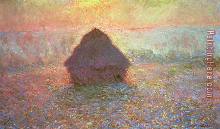 Claude Monet Sun in the Mist